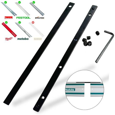 Guide Rail Connector Set For Plunge Circular Saws 1 Pair - Makita Festool Rails