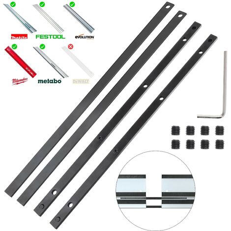 Guide Rail Connector Set For Plunge Saw Circular Saws - Makita Festool Rails