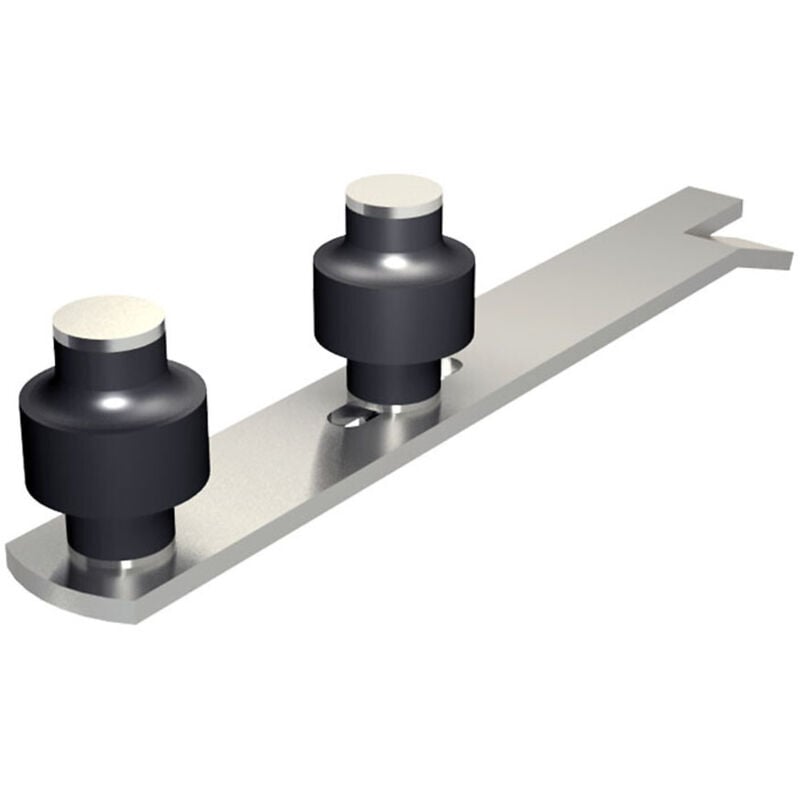 Slid'up By Mantion - Guide réglable à sceller avec 2 olives zytel Ø45 mm pour porte jusqu'à 900 kg