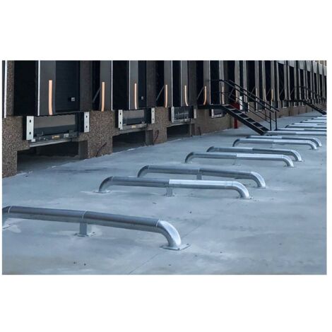 Guide Roue Galvanisé L2620 Diam140mm La Paire
