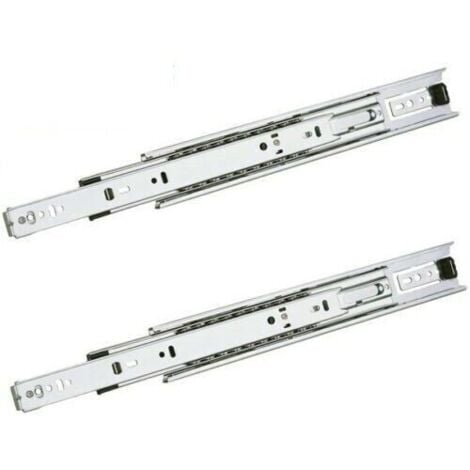 RAM Guide scorrevoli per cassetti portata 45kg estrazione totale a cuscinetto