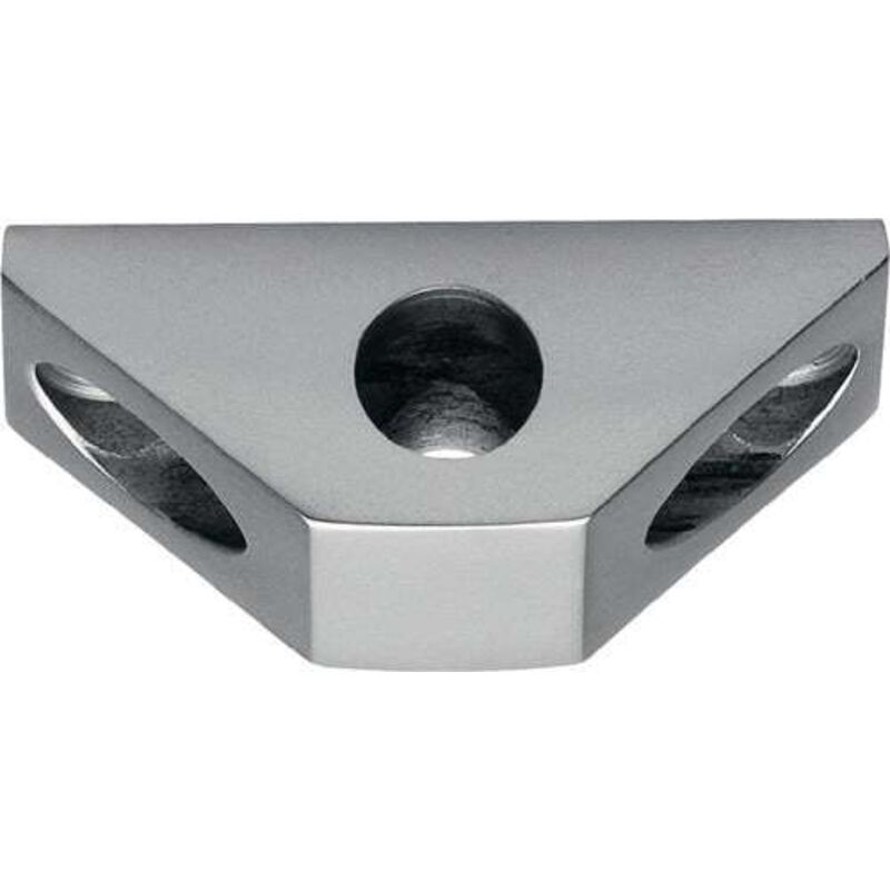 Guide-barre pour support Vario p.barre ronde 10mm argent elox - 4127 0100 01 - Deni