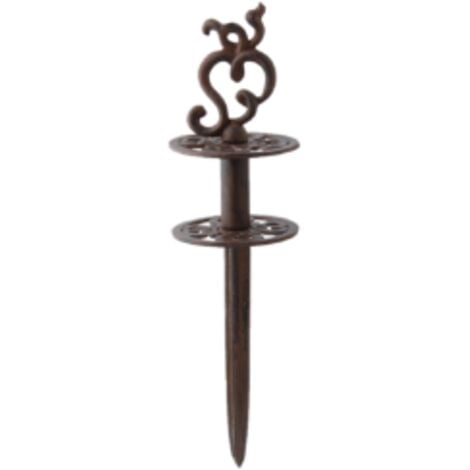 Guide tuyau arrosage. Brun. Marque : Esschert Design. Réf. : W8402