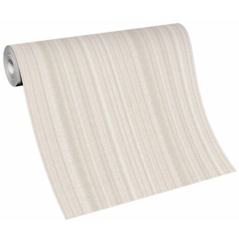 Guido Maria Kretschmer Vliestapete Fashion for Walls creme Tapete gestreift - creme