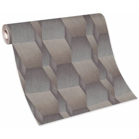 Guido Maria Kretschmer Vliestapete Fashion for Walls gold geometrisch Strukturtapete - gold