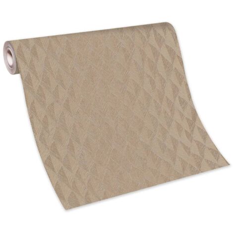 Guido Maria Kretschmer Vliestapete Fashion for Walls gold Uni florale Strukturtapete - gold