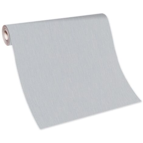 Guido Maria Kretschmer Vliestapete Fashion for Walls hellgrau einfarbige Unitapete - grau