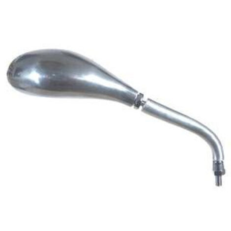 Guidon Aluminium Pour Quad - Couleur Alu + Mousse