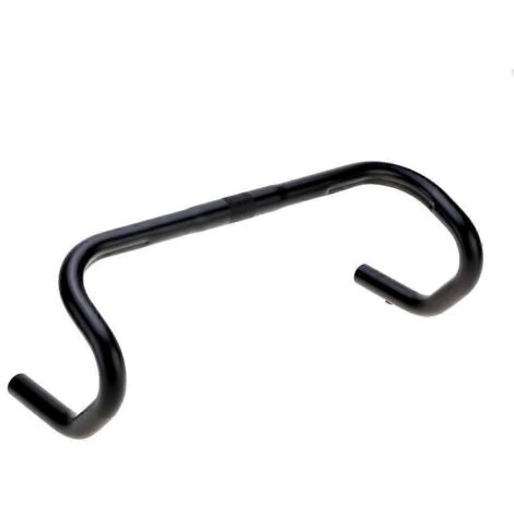 Guidon courbé pour vélo de route, repose-pieds en alliage d'aluminium -