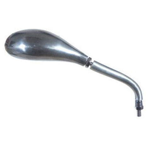 Guidon CROSS Aluminium chromé pour Minicross + Mousse