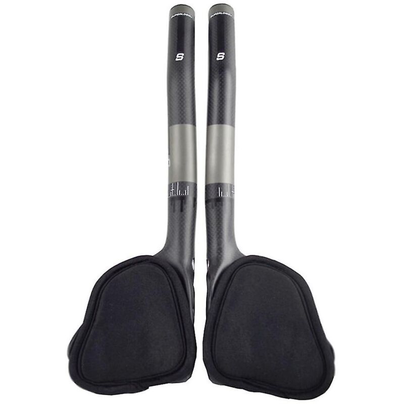 Guidon de vélo en carbone 3k Rest Guidon de vélo en carbone Guidon de vélo d'essai Guidon de triathlon h