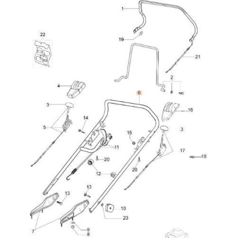 GUIDON ORIGINAL EMAK 8203344BR
