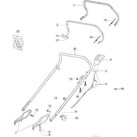 GUIDON ORIGINAL EMAK 8203425BR