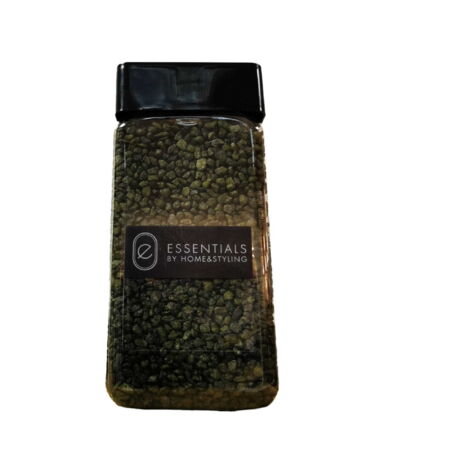 Guijarros verdes decorativos 550 ml