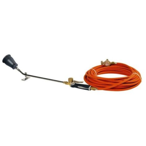 Guilbert Express – Chalumeau soudeur bi-gaz 20M tuyau – Détendeur 4 bars – Godet 150 – Léger et performant pour déneigement et désherbage thermique