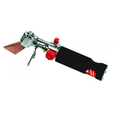 Guilbert Express – Fer à souder pour couvreur – Allumage automatique Piezo – Panne turbo pour conditions extrêmes – Compatible zinc, cuivre, inox, plomb