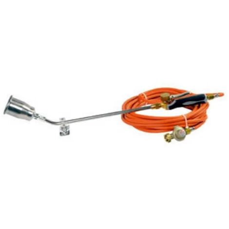 Guilbert Express – Kit de soudage et découpe à flamme – Chalumeau étancheur 102kW – Longueur de flamme 800mm – Pour déneigement et désherbage thermique
