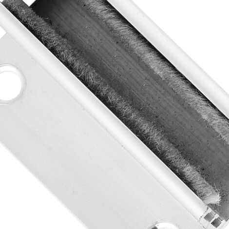 Guilde Porte Plaque Rouleau Fixation Positonneur 4PCS Aluminium Alliage Pour Porte Automatique Induction