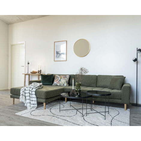 Guimar - tapis - blanc et noir - 160x230 cm