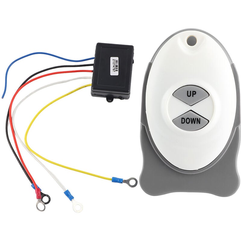 YB - Jeffergarden Guindeau d'ancre 12V récepteur de commutateur sans fil contrleur de garniture de voile étanche accessoire de bateau marin