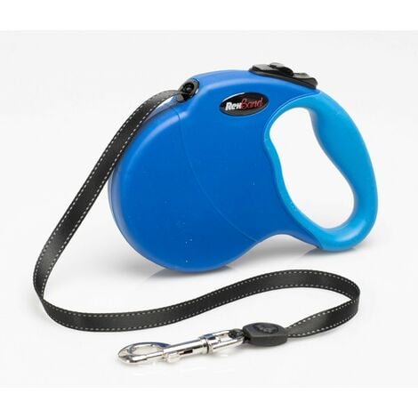 Fettuccia Allungabile Azzurro Ferplast Guinzaglio Retraibile per Cani Amigo Tape S 5 M Max 15 kg 