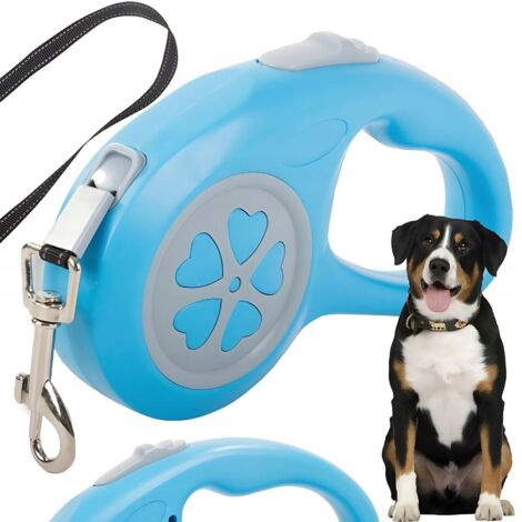 Guinzaglio automatico Serca 5m blu (72)