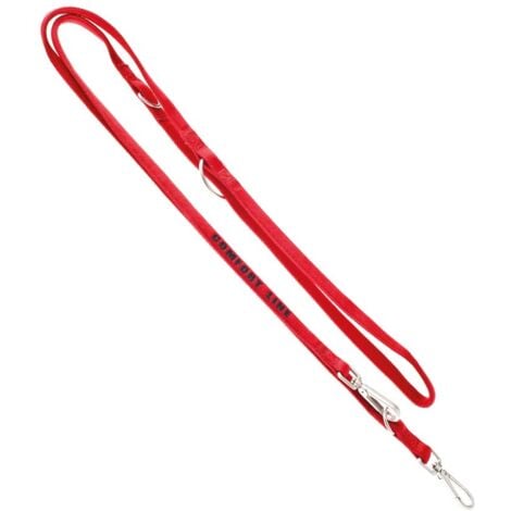 Guinzaglio da addestramento in nylon ultra resistente con imbottitura soffice e scritta riflettente linea Comfort per cani: 2,5 x 220 cm - Lilla