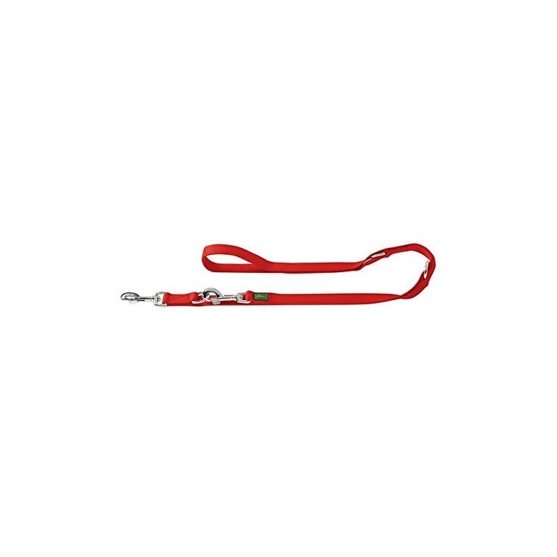 HUNTER Guinzaglio da passeggio regolabile 20/200Nylon rosso