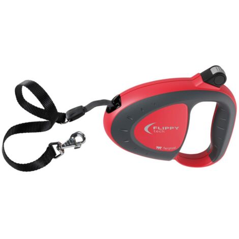 Guinzaglio Flippy One Tape Large Rosso I