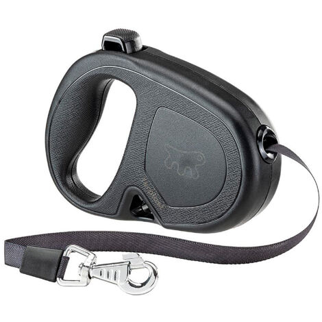 GUINZAGLIO FLIPPY ONE TAPE MEDIUM NERO  I