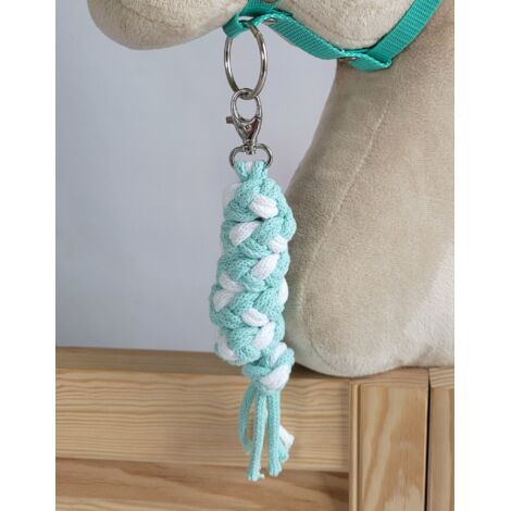 Guinzaglio Hobby Horse - Bianco e Menta