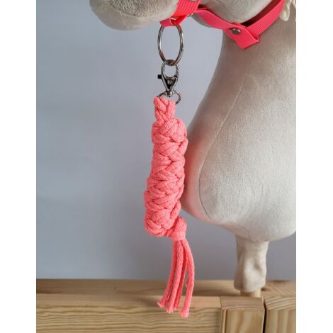 Guinzaglio in corda per Hobby Horse - rosa neon