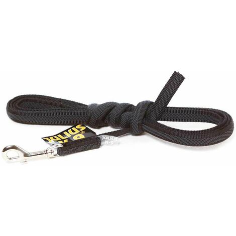 Guinzaglio Julius K9 senza manico Color & Gray super grip per cani: 1,4 x 300 cm guinzaglio - Giallo