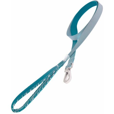 Guinzaglio linea Onda con maniglia morbida in neoprene e cinghia sfumata in nylon per cani - Rosso