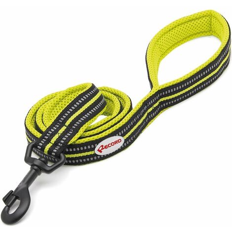 Guinzaglio modello Atlante linea Action con bande riflettenti e resistente ad alto stress per cani : 2 x 110 cm - rosso