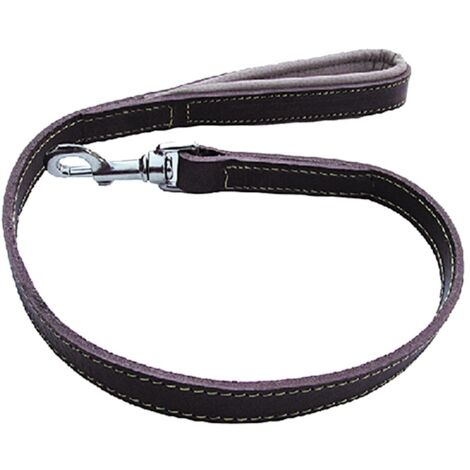 GUINZAGLIO PER CANE larg. mm 20 lung.cm 80 NUOVA CUOIO