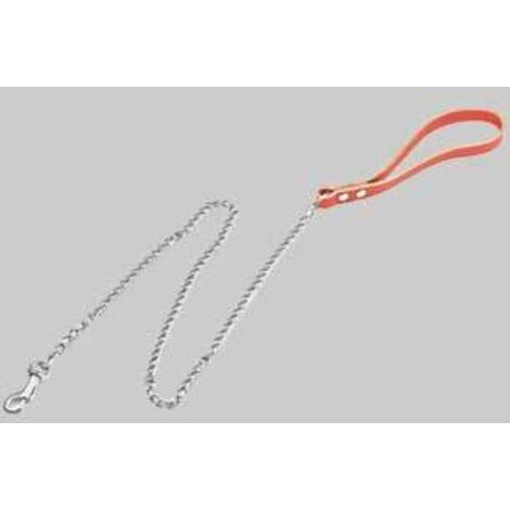 Guinzaglio per cani con catena 16x800 mm