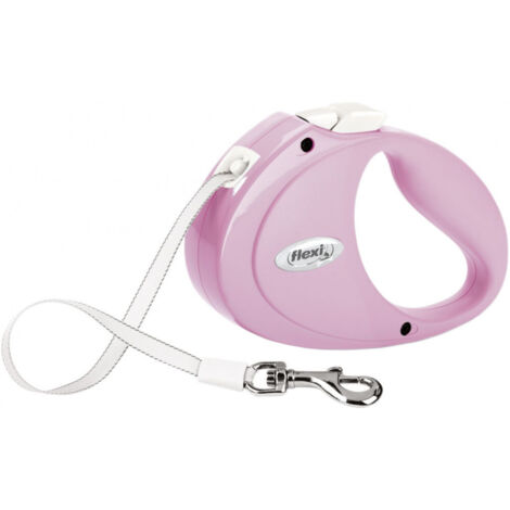 Guinzaglio per Cani Flexi Puppy 2 m Rosa