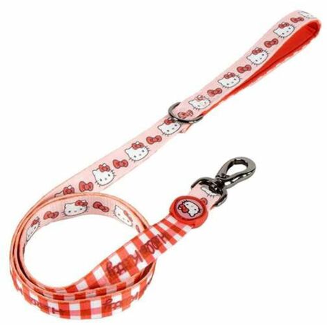Guinzaglio per Cani Hello Kitty Rosso M