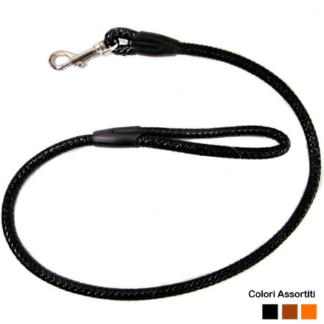 Guinzaglio per cani in corda di polipropilene intrecciata, lunghezza 50 cm, 3 colori
