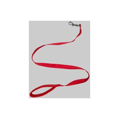Guinzaglio per cani in nylon con manico imbottito ideal star 15 mm x 120 cm