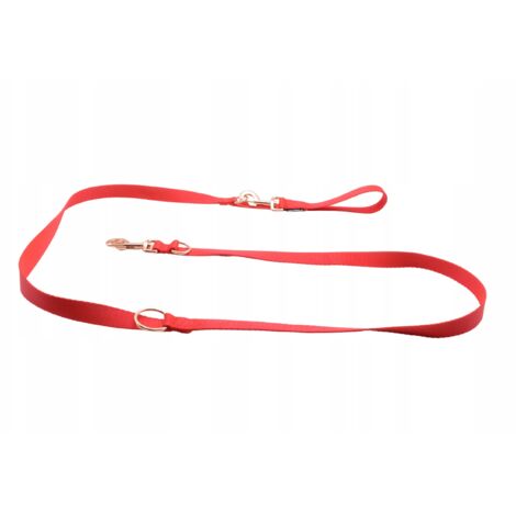 GUINZAGLIO PER CANI NELSON-X BASIC GOLD 3 M, MOSCHETTONE, ATTACCHI ORO
