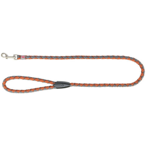 Guinzaglio per Cani Trixie Cavo Arancio Grafite S/M 1 m