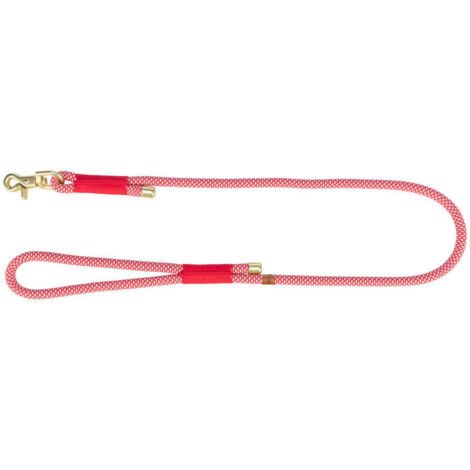 Guinzaglio per Cani Trixie Soft Rope Rosso Crema 1 m L/XL