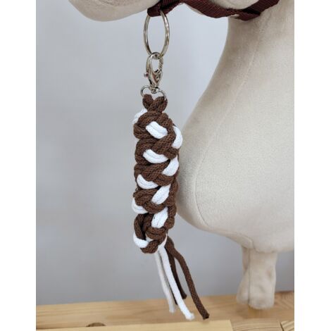 Guinzaglio per Hobby Horse - Bianco e Marrone