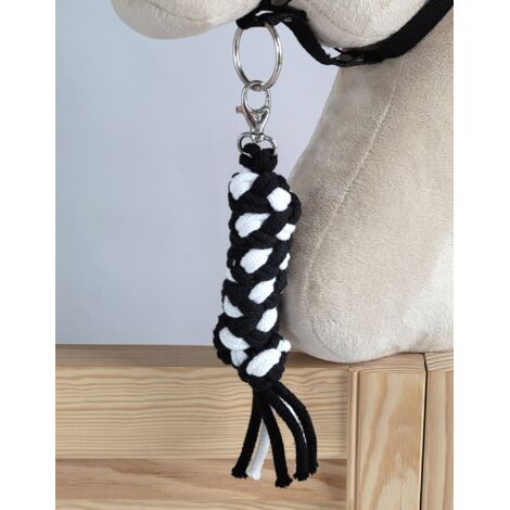 Guinzaglio per Hobby Horse - Nero e Bianco
