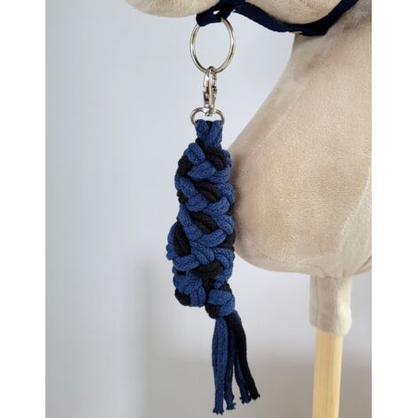 Guinzaglio per Hobby Horse - Nero e Blu Navy