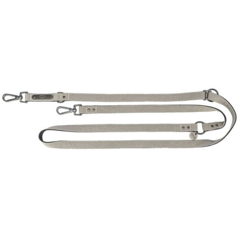 Guinzaglio regolabile per cane Trixie CityStyle Grigio chiaro M/L