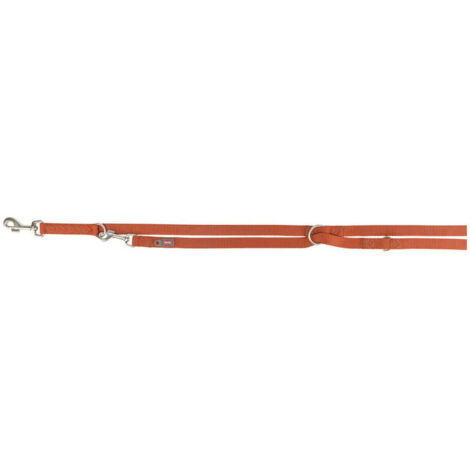 Guinzaglio regolabile per cane Trixie Premium Arancio XS/S
