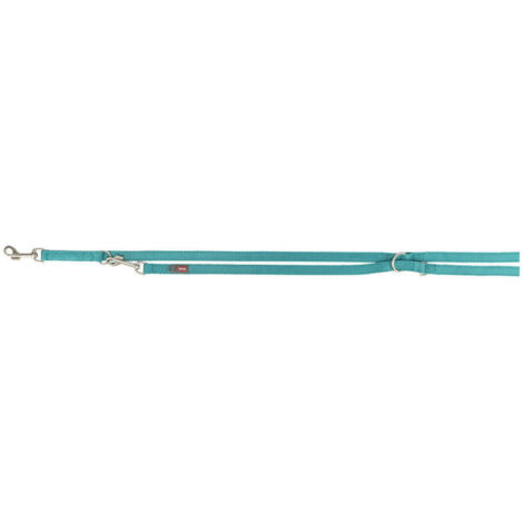 Guinzaglio regolabile per cane Trixie Premium Azzurro Chiaro
